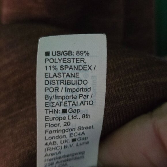 Athleta Altitude Polartec 1/2 Zip Sweatshirt Mahogany Heather Size S - Picture 11 of 12